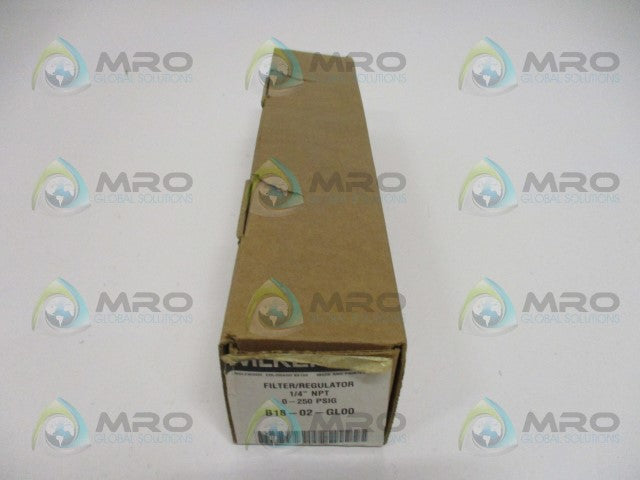 WILKERSON B18-02-GL00 FILTER REGULATOR *NEW IN BOX*
