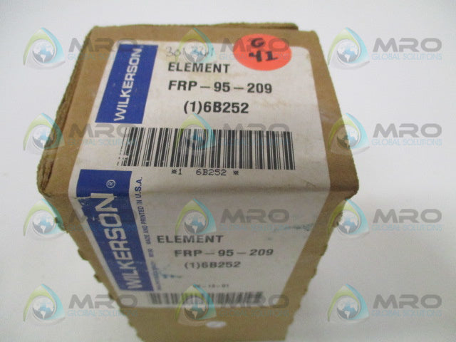 WILKERSON FRP-95-209 FILTER ELEMENT KIT *NEW IN BOX*
