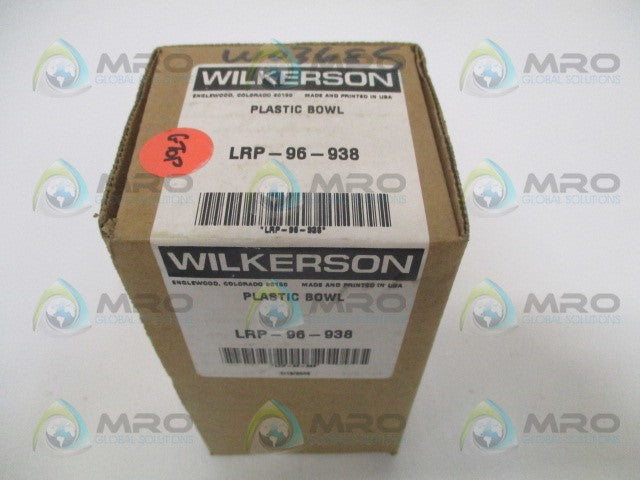 WILKERSON LRP-96-938 PLASTIC BOWL *NEW IN BOX*