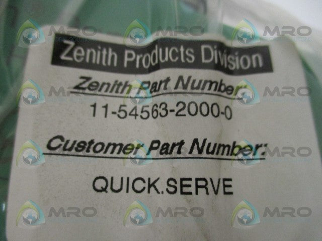 ZENITH 11-54563-2000-0 BLB5456-10-000 GEAR PUMP *NEW IN BOX*