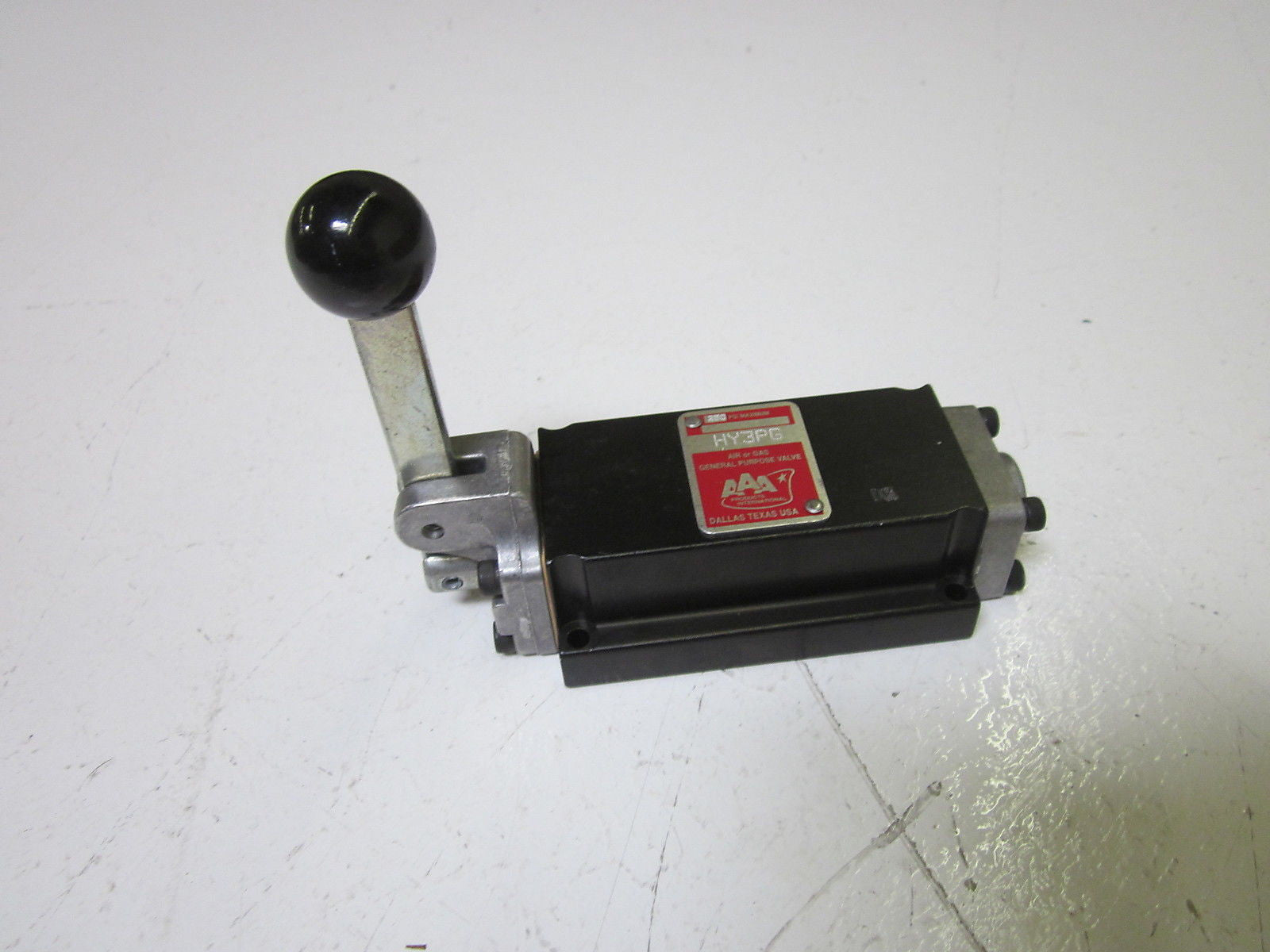 AAA PRODUCTS INTERNATIONAL HY3PG VALVE 250PSI *USED*