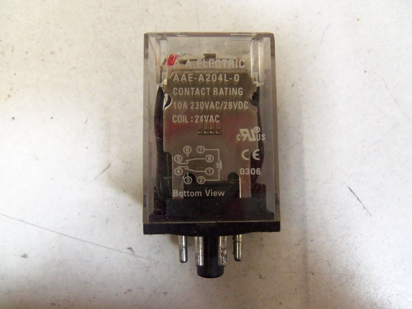 A.A ELECTRIC AAE-A204L-0 RELAY *NEW NO BOX*