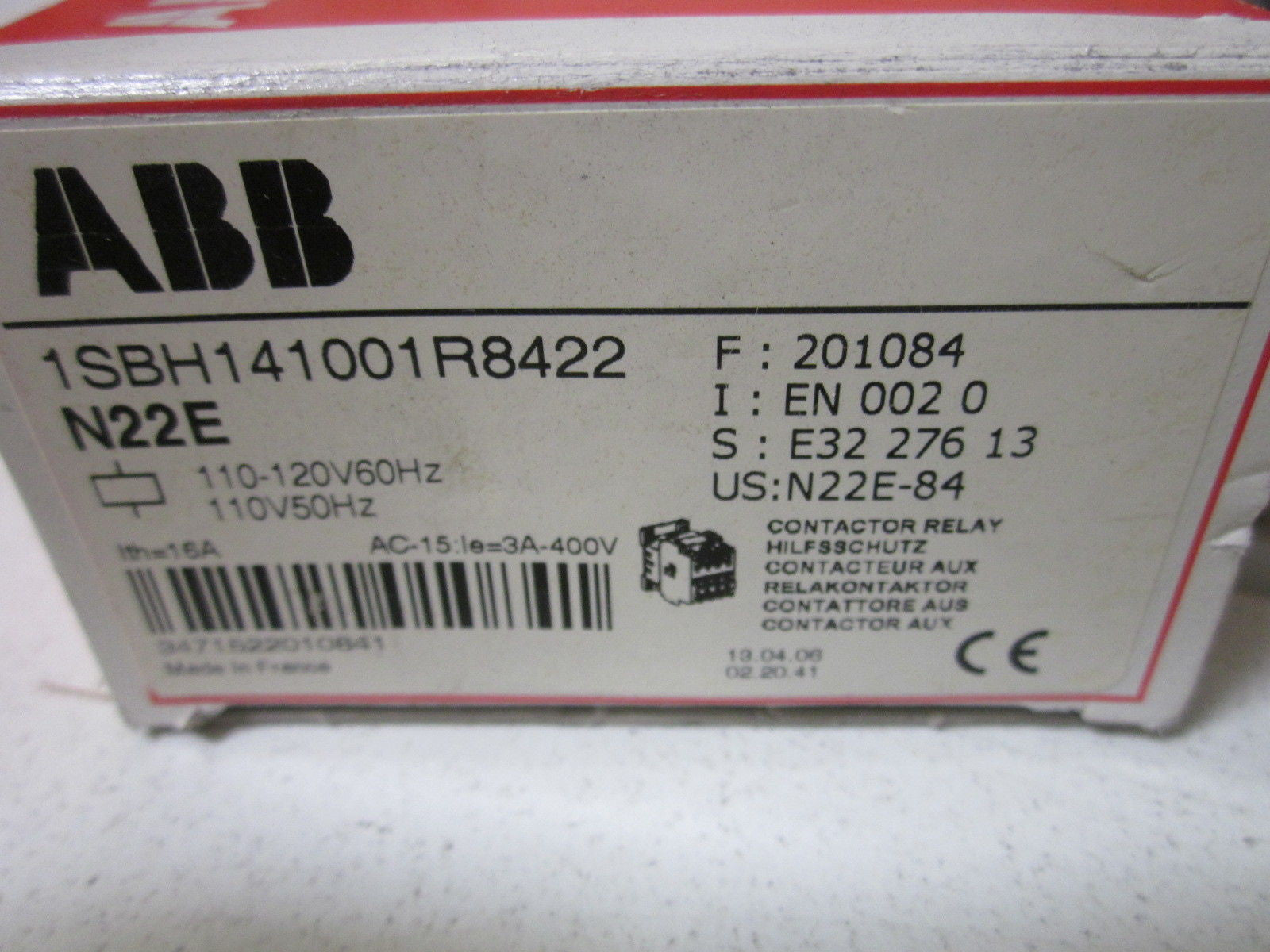 ABB 1SBH141001R8422*NEW IN BOX*