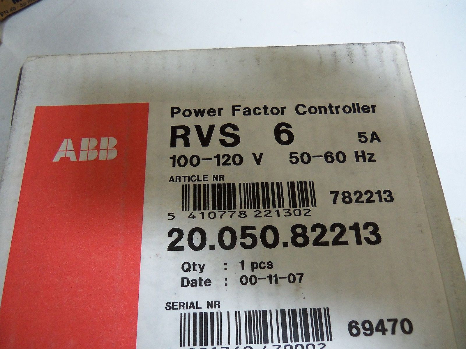 ABB 20.050.82213 *NEW IN BOX*