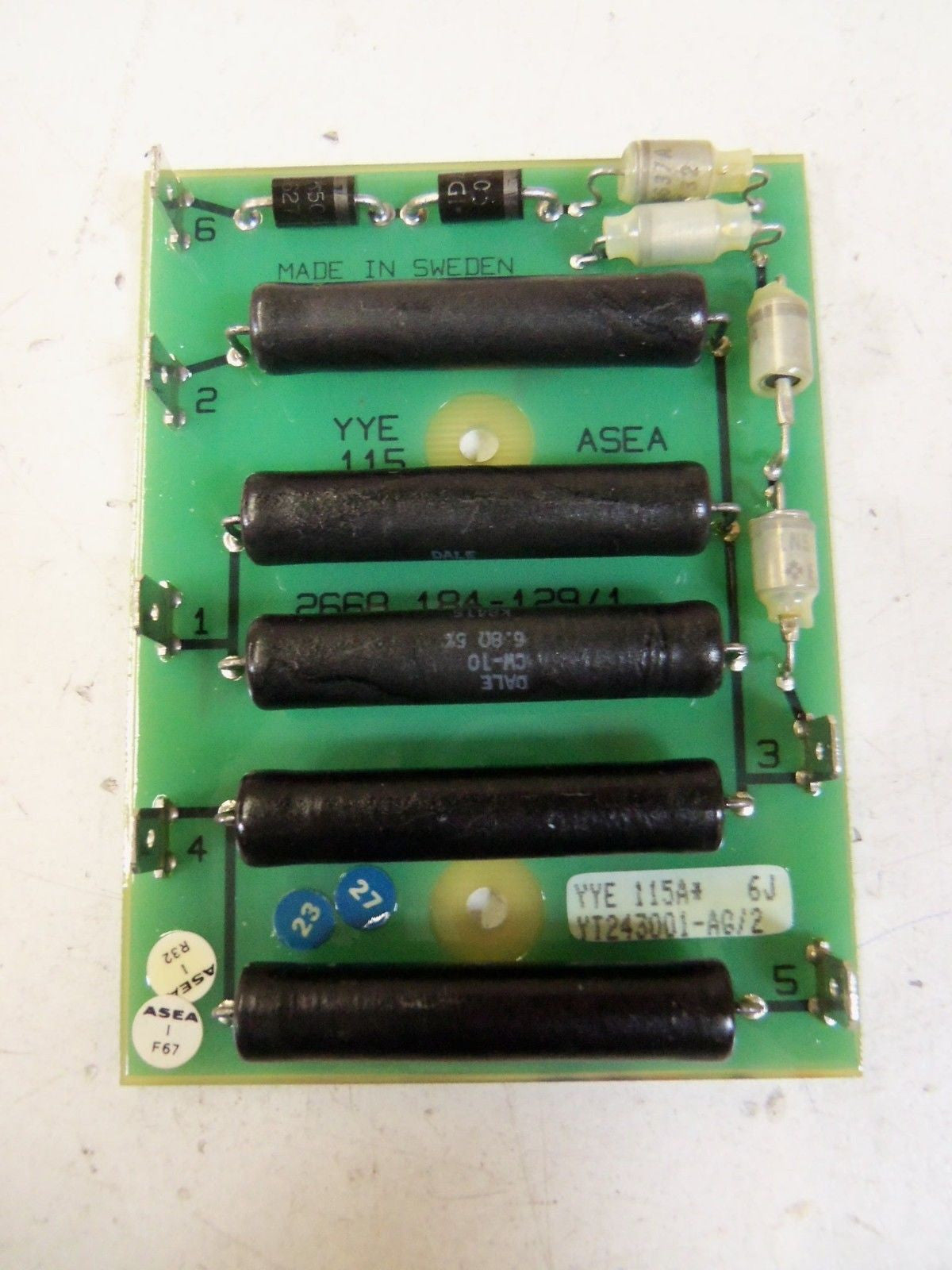 ABB 2668 184-129/1 RESISTOR UNIT YT243001-AG/2 *NEW NO BOX*