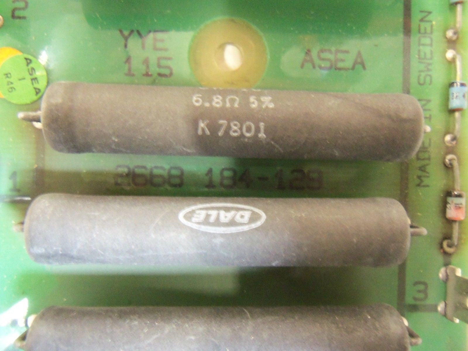 ABB 2668 184-129 RESISTOR UNIT YT243001-AG/1 *USED*