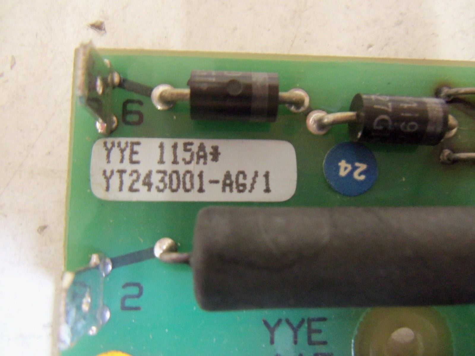 ABB 2668 184-129 RESISTOR UNIT YT243001-AG/1 *USED*