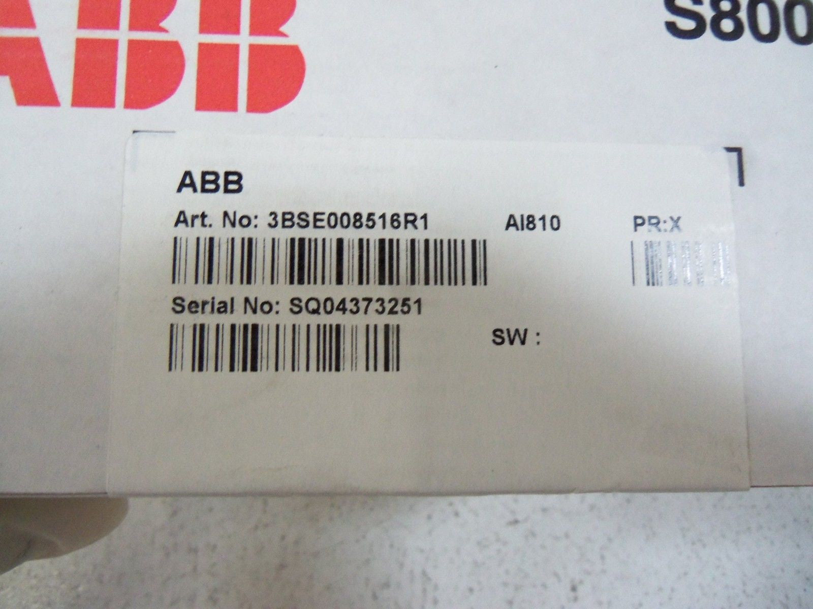 ABB AI810 3BSE008516R1 ANALOG INPUT MODULE *FACTORY SEALED*