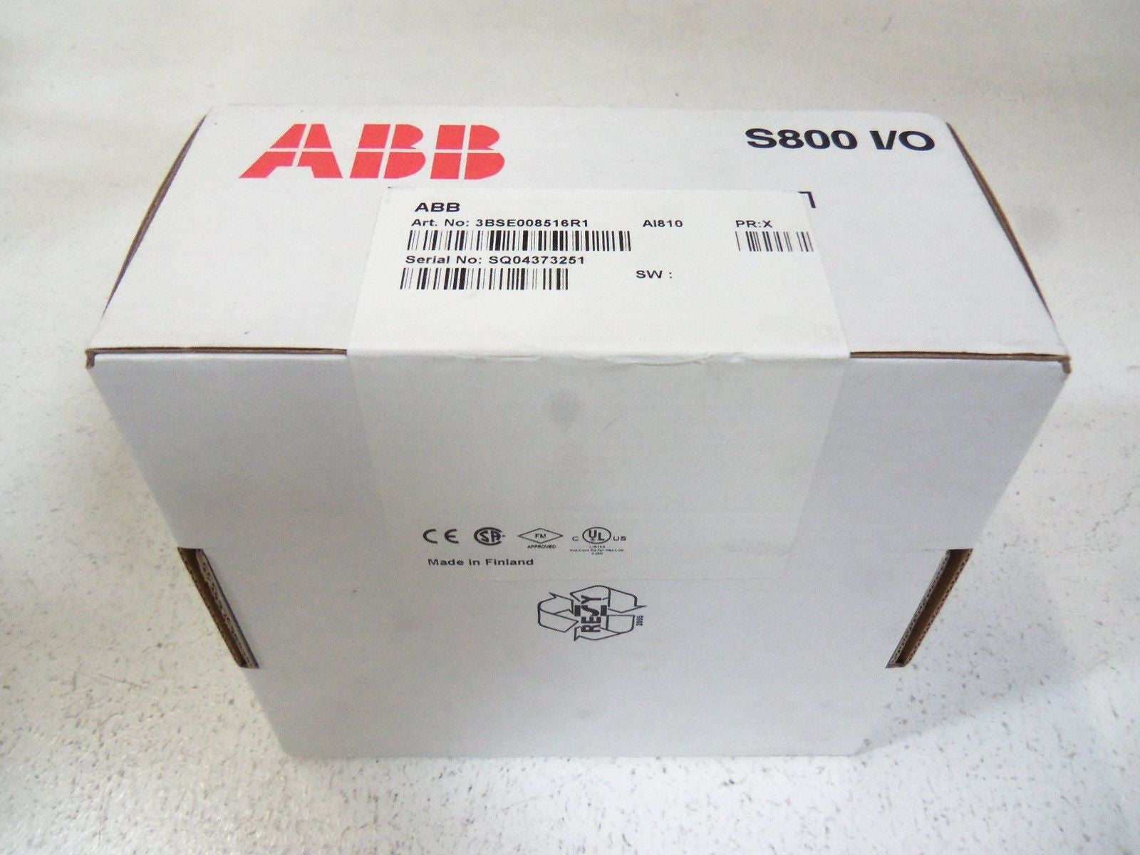 ABB AI810 3BSE008516R1 ANALOG INPUT MODULE *FACTORY SEALED*