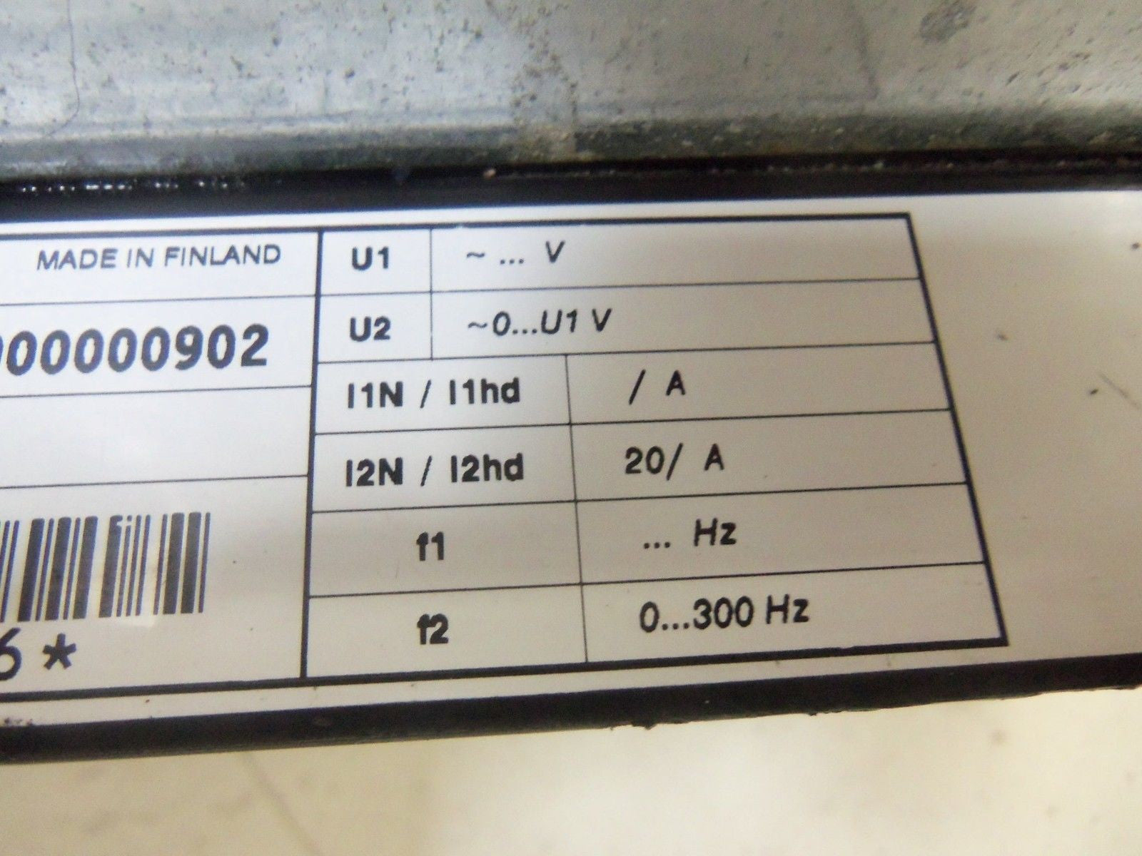ABB ACN6340020600000000902 INVERTER UNIT *NEW NO BOX*