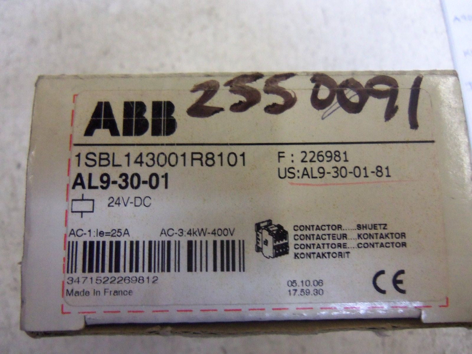 ABB AL9-30-01 *NEW IN BOX*