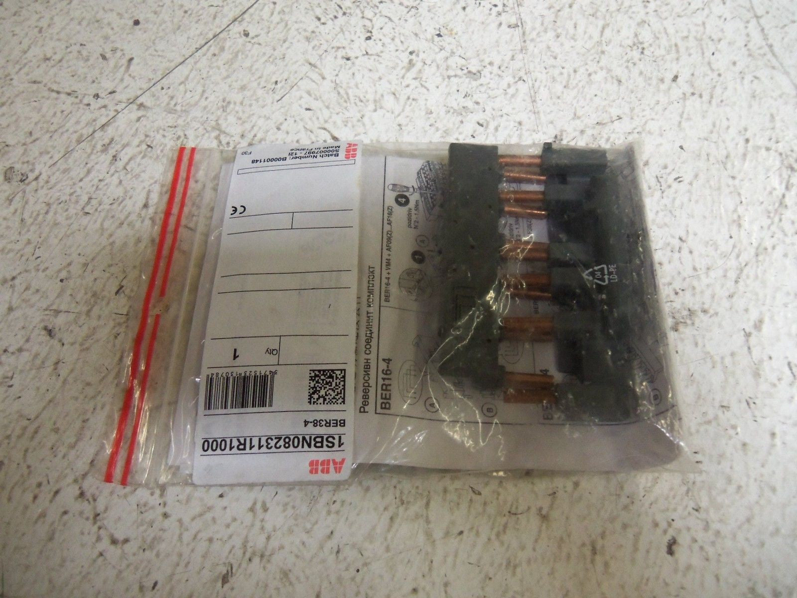 ABB BER38-4 CONNECTION *NEW IN FACTORY BAG*