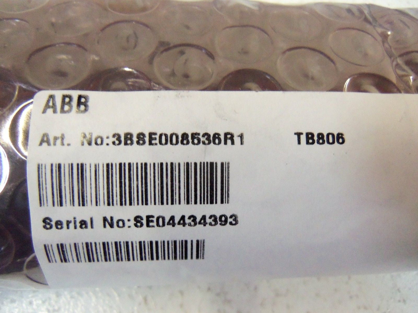 ABB CABLE ADAPTER INLET BUS TB806 *NEW NO BOX*