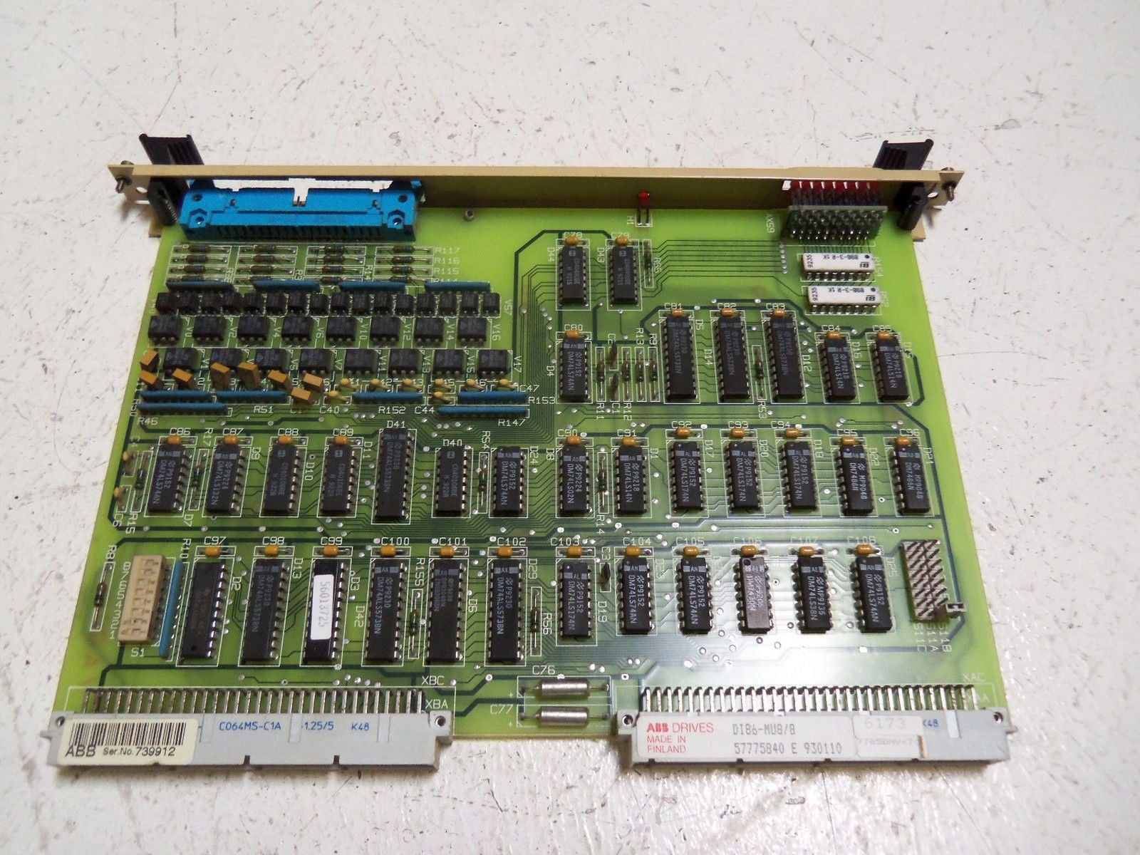 ABB DI86-M8/8 DIGITAL INPUT BOARD *USED*