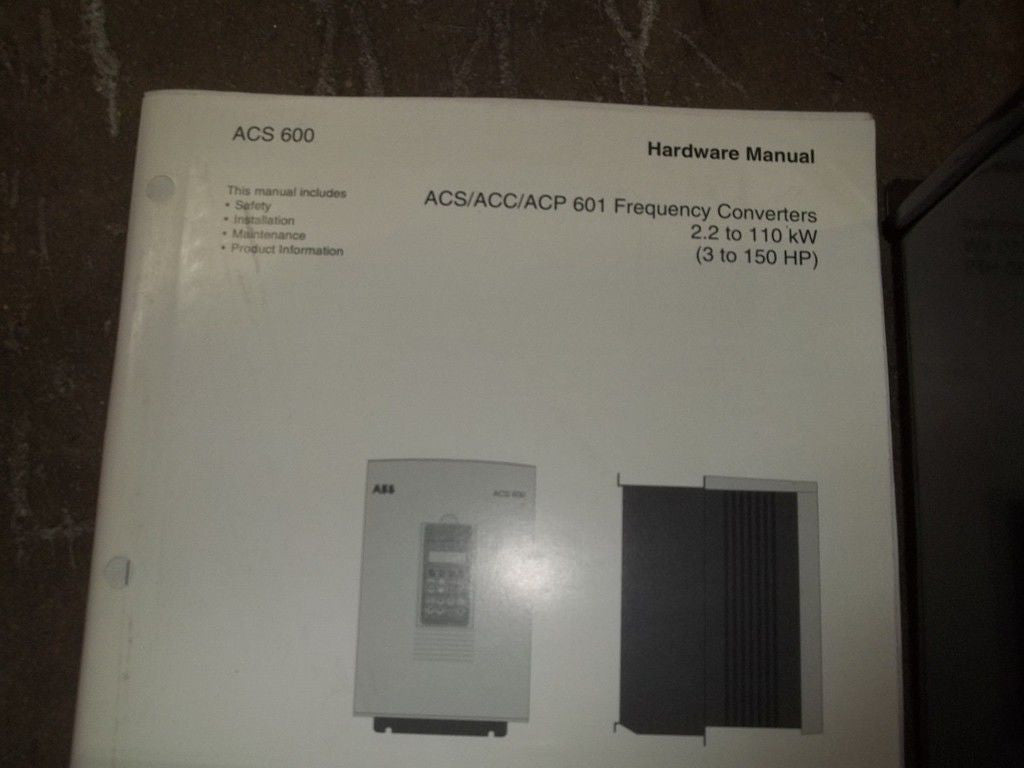 ABB FREQUENCY DRIVE ACS601-0006-4-S00B1200801 *NEW*