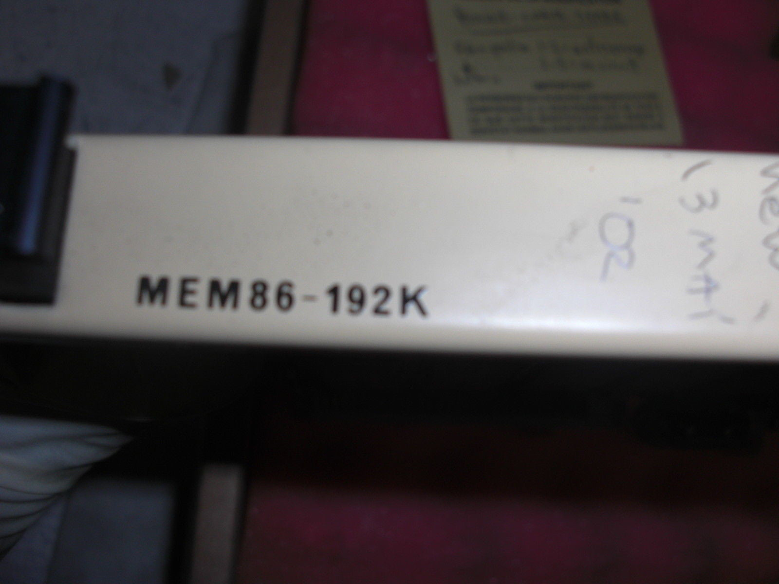 ABB MEM86-192K + 192KRM *USED*