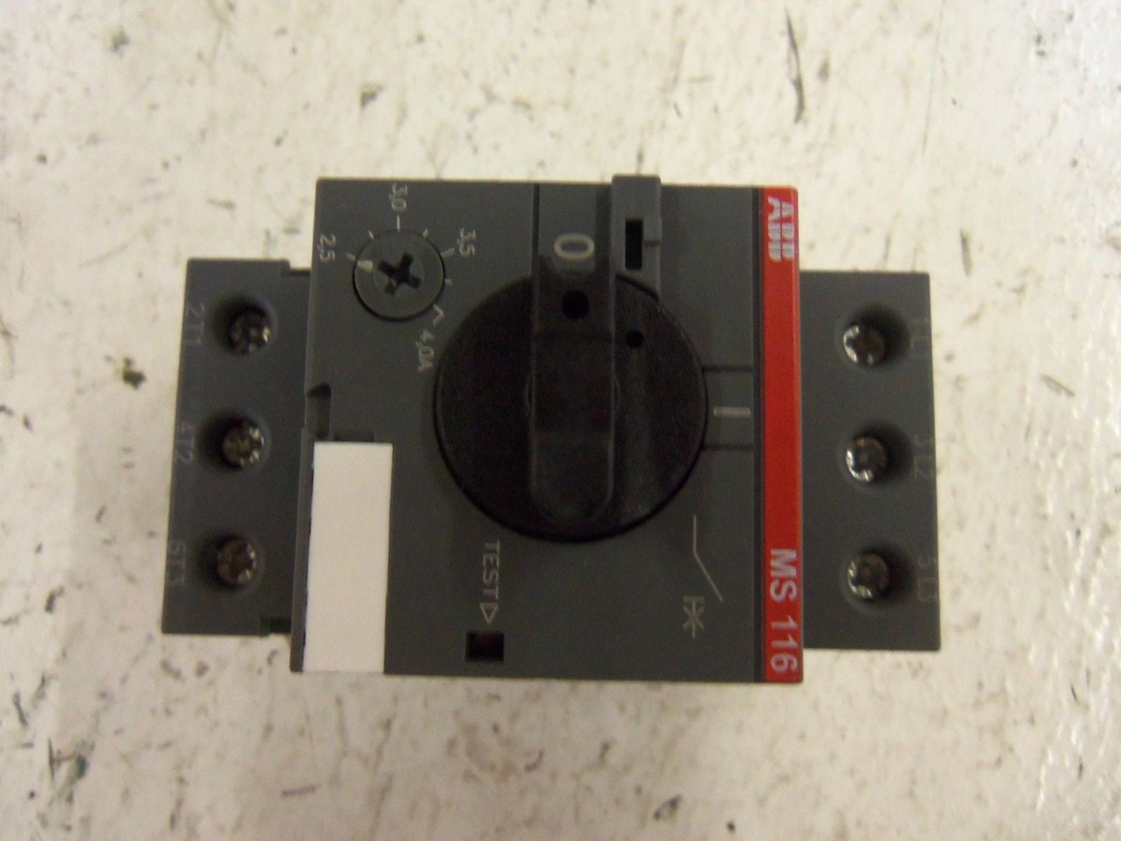 ABB MS116-4.0 1SAM250000R1008 MANUAL MOTOR STARTER 2.5-4.0A *NEW IN BOX*