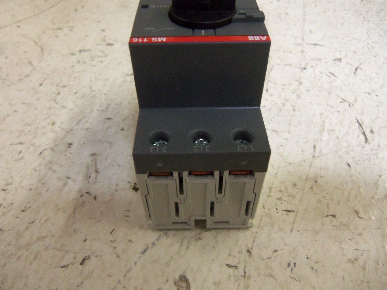 ABB MS116-6.3 1SAM250000R1009 MANUAL MOTOR STARTER 4.0-6.3A *NEW IN BOX*