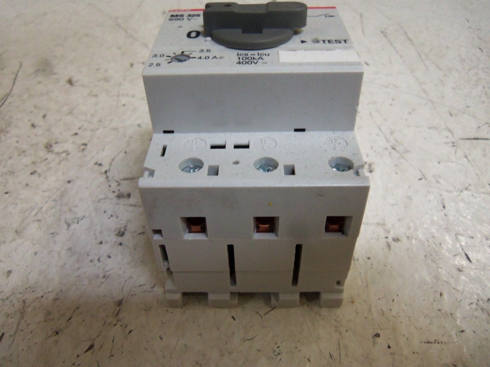 ABB MS325-4 STARTER MANUAL *USED*