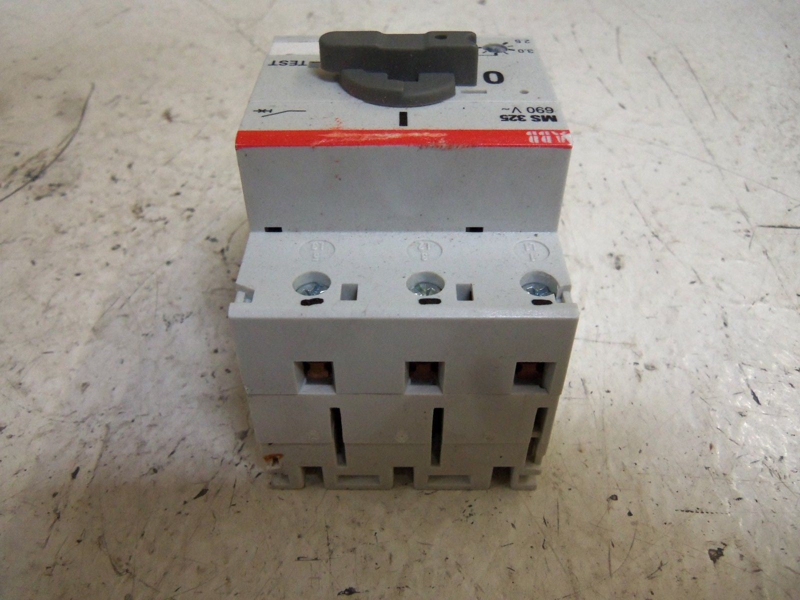 ABB MS325-4 STARTER MANUAL *USED*