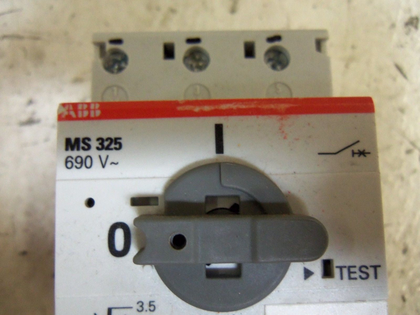 ABB MS325-4 STARTER MANUAL *USED*