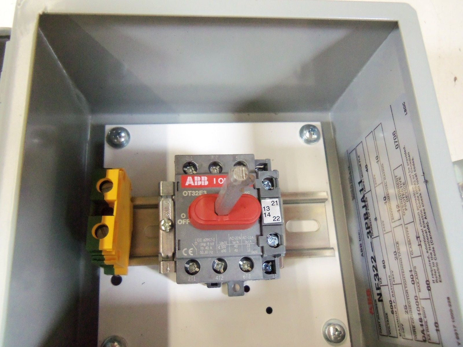 ABB NF322-3PBJA11 *NEW NO BOX*