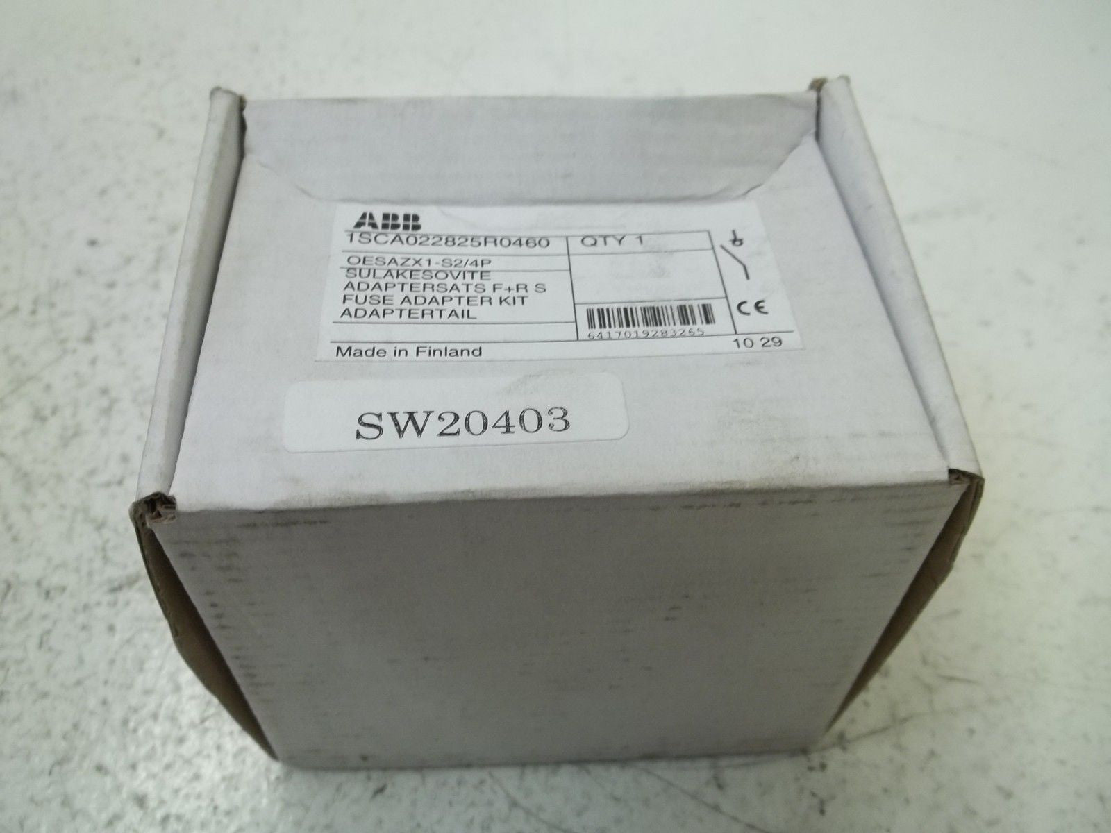ABB OESAZX1-S2/4P ADAPTER KIT (AS PICTURED) *NEW IN BOX*