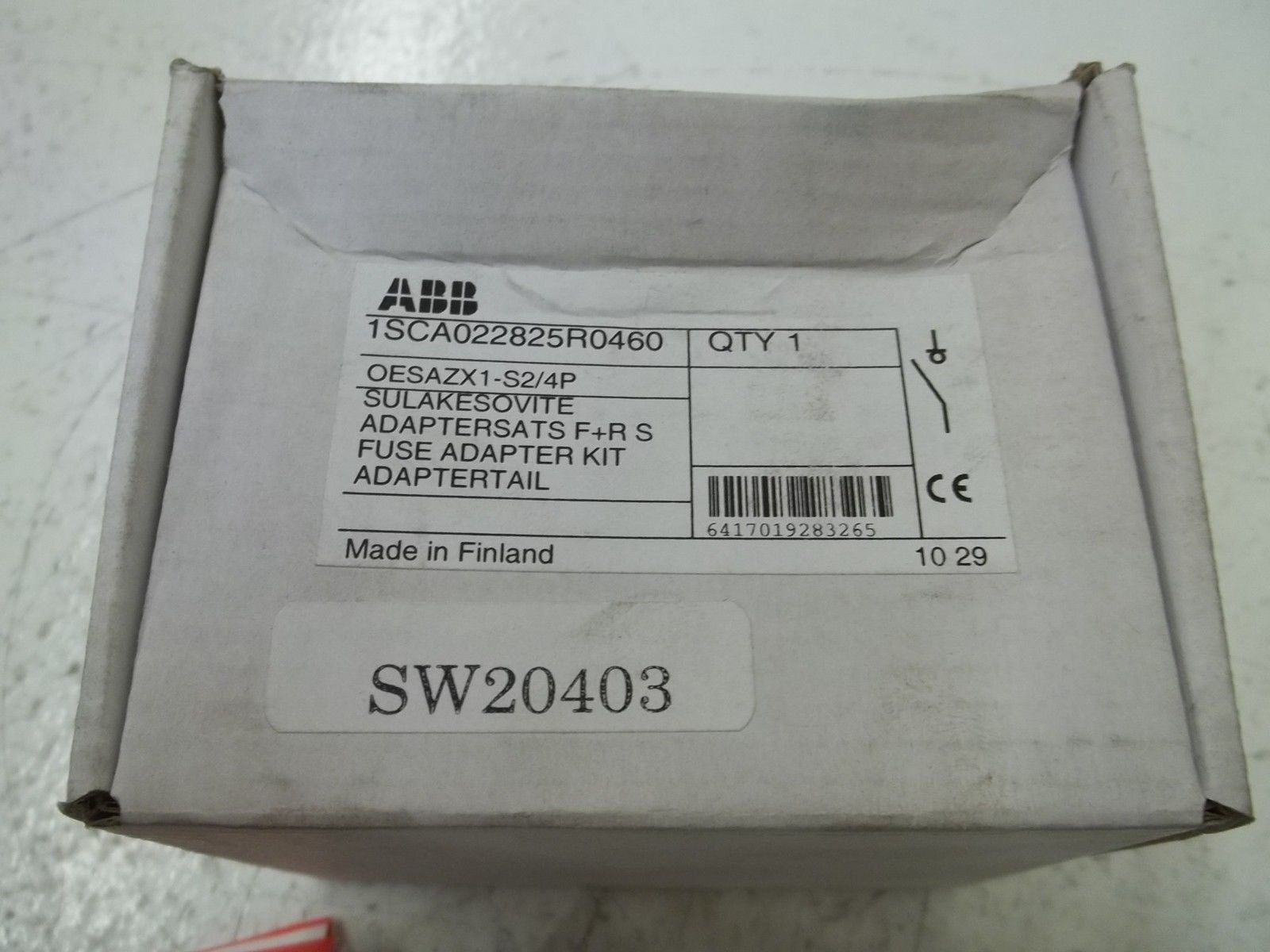 ABB OESAZX1-S2/4P ADAPTER KIT (AS PICTURED) *NEW IN BOX*