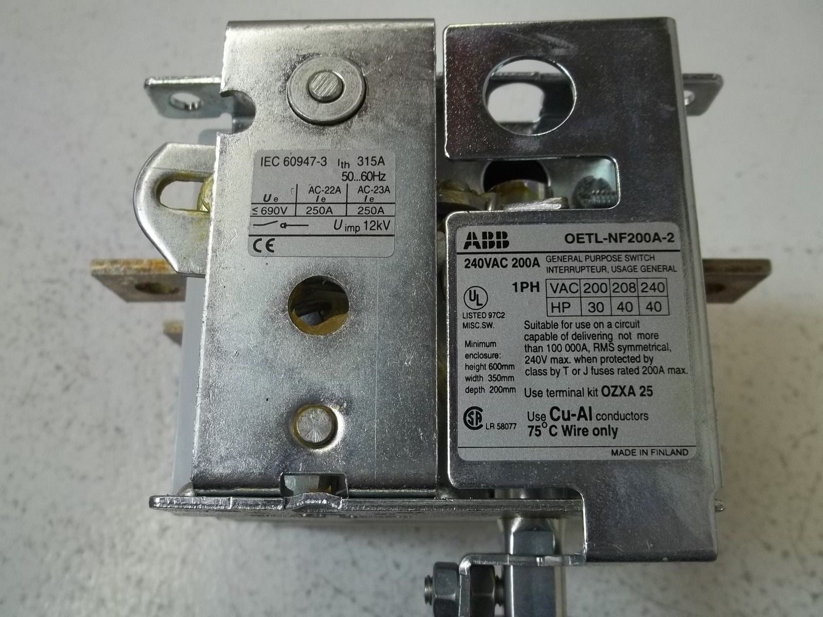 ABB OETL-NF200-2 *NEW IN BOX*