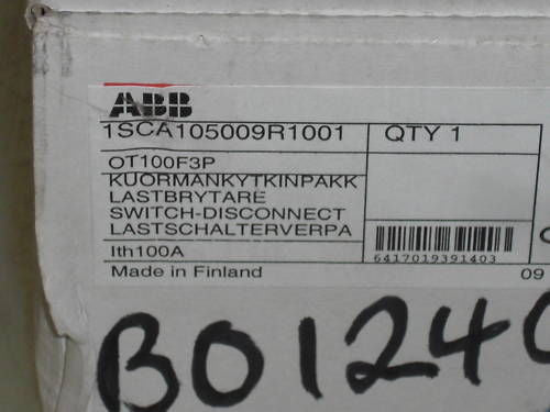 ABB OT100F3P   *NEW*