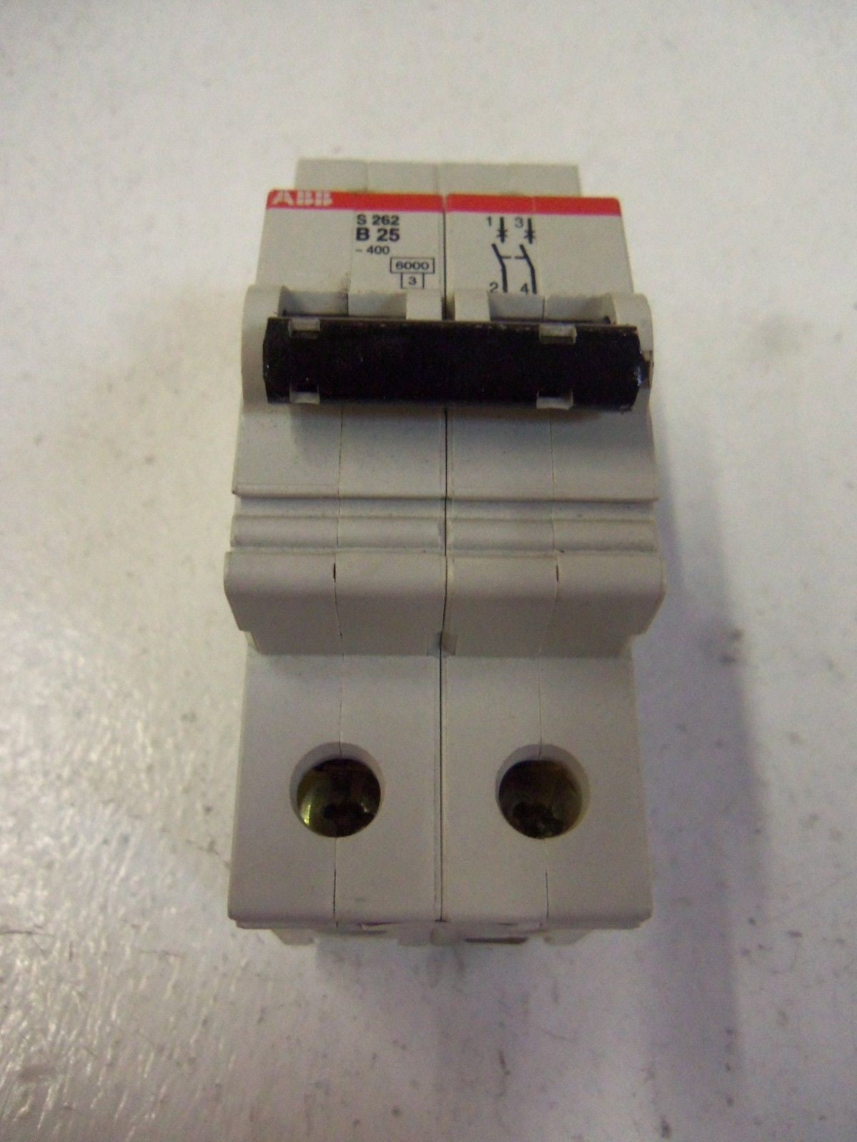 ABB S262-B25 CIRCUIT BREAKER 25A *USED*