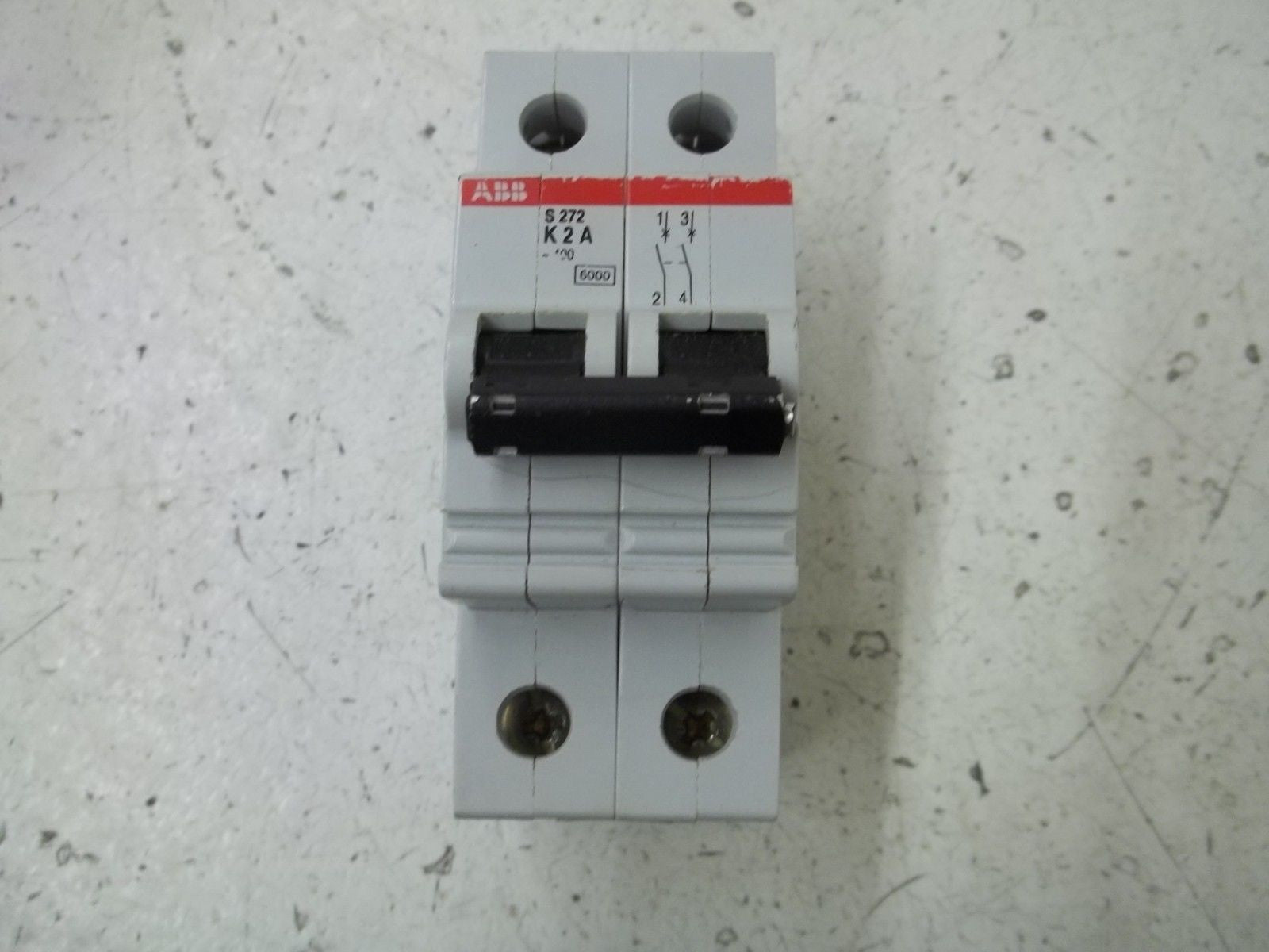 ABB S272-K2 CIRCUIT BREAKER 2A *USED*