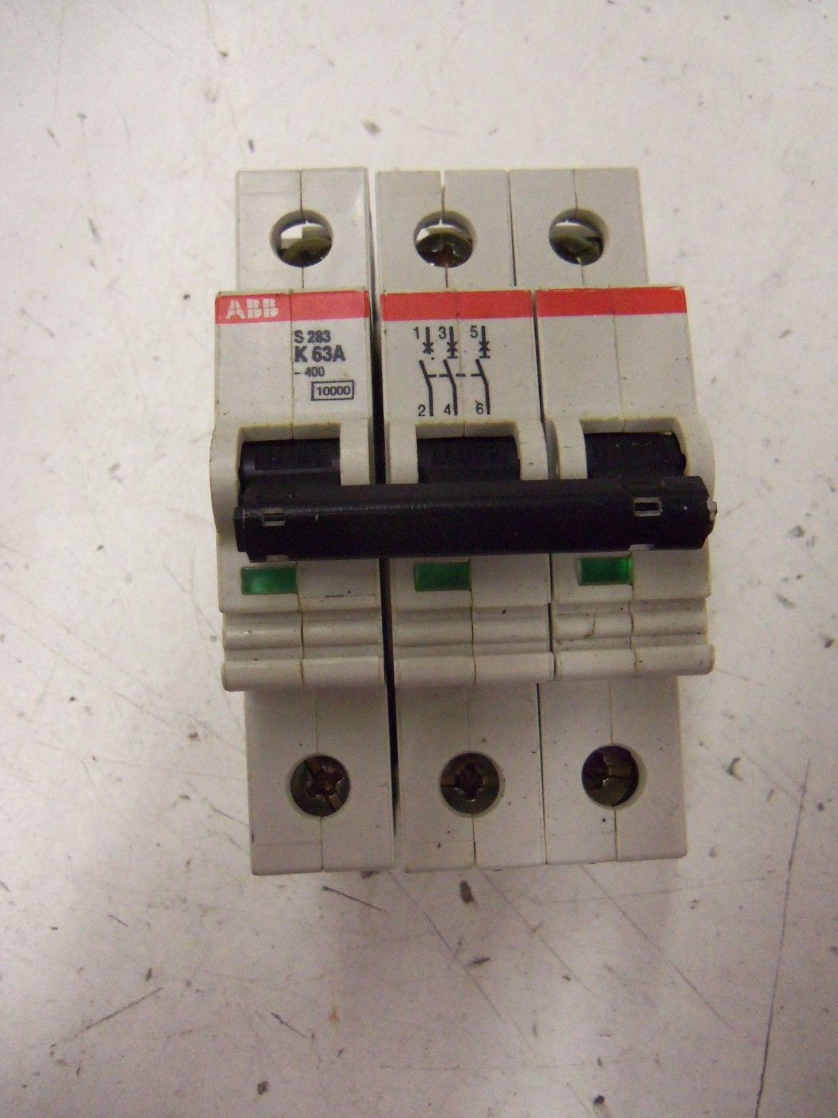 ABB S283-K63 CIRCUIT BREAKER 63A *USED*