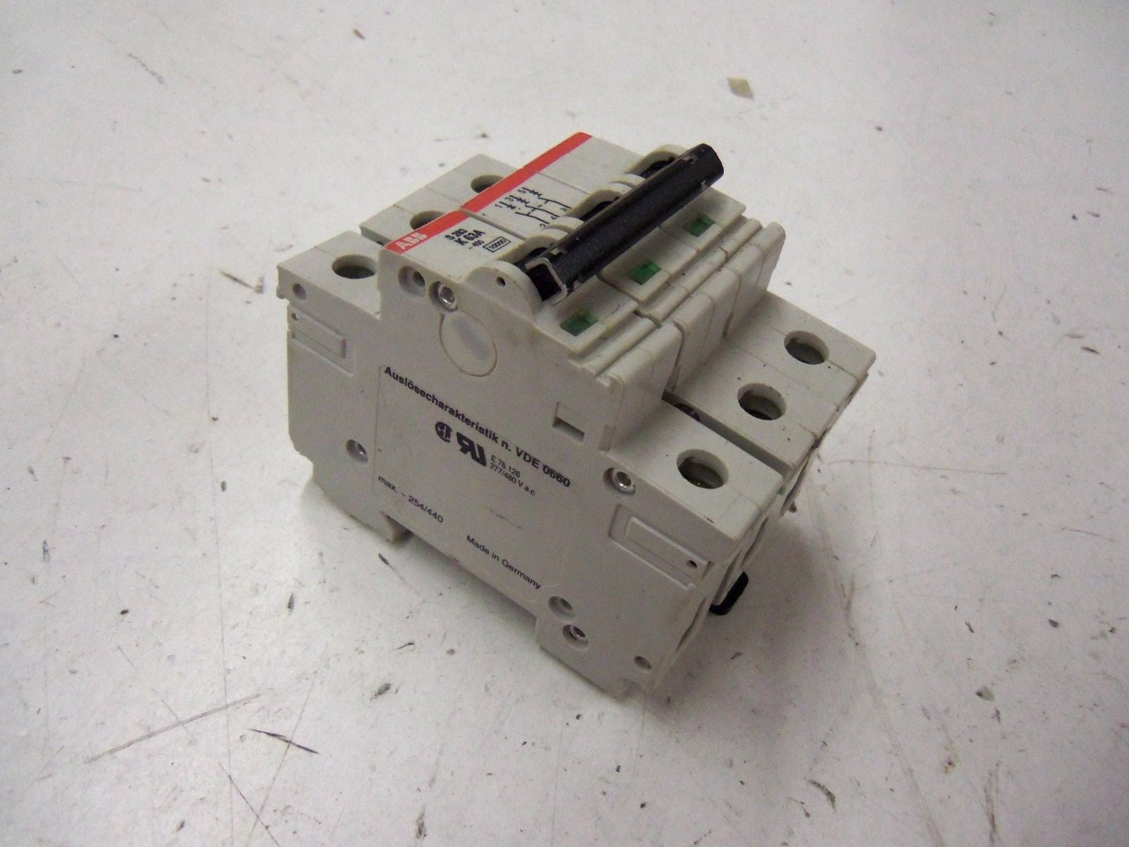 ABB S283-K63 CIRCUIT BREAKER 63A *USED*