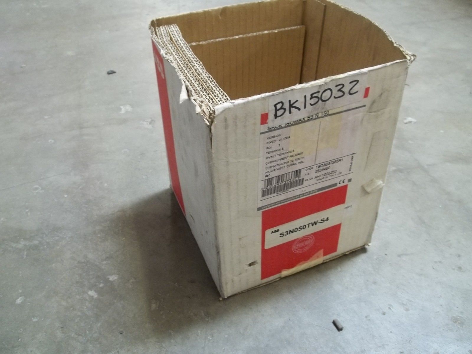 ABB S3N050TW-S4 CICUIT BREAKER 50AMP *NEW IN BOX* (AS PICTURED)
