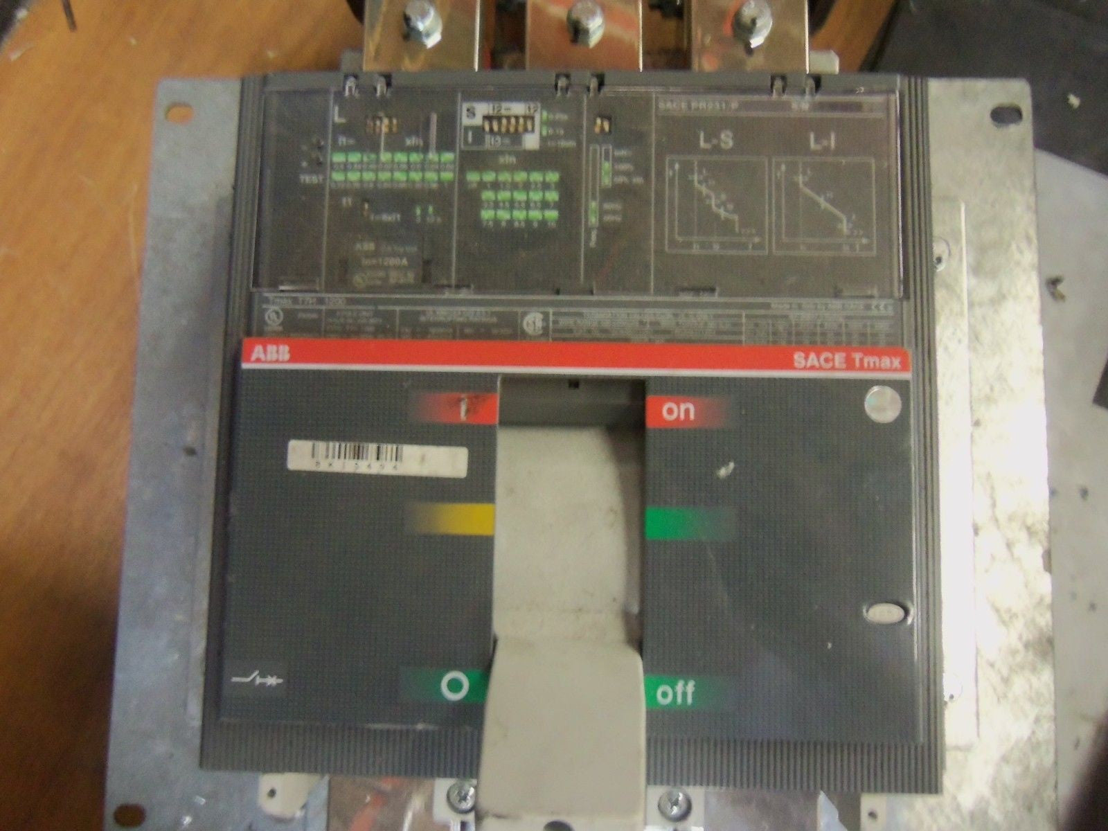 ABB SACE PR231/P W/ BK15494 P4KLAM0400B *NEW NO BOX*