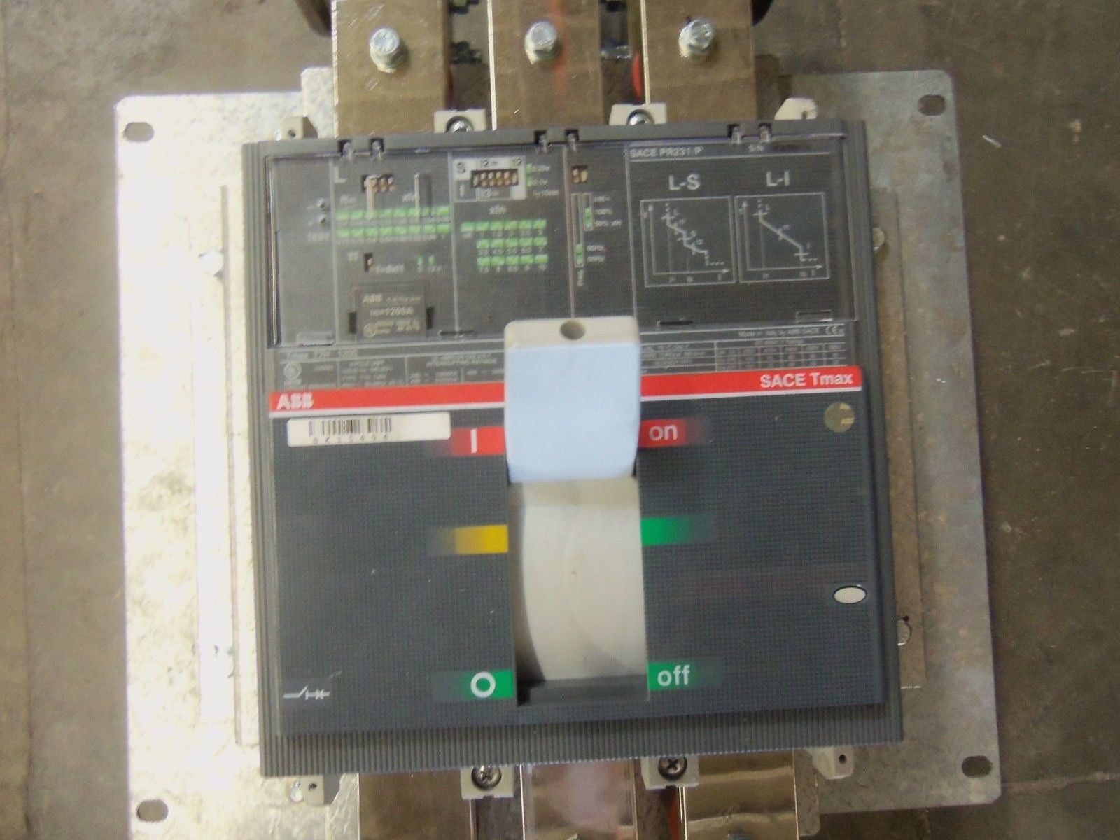 ABB SACE PR231/P W/ BK15494 P4KLAM04006 *NEW NO BOX*