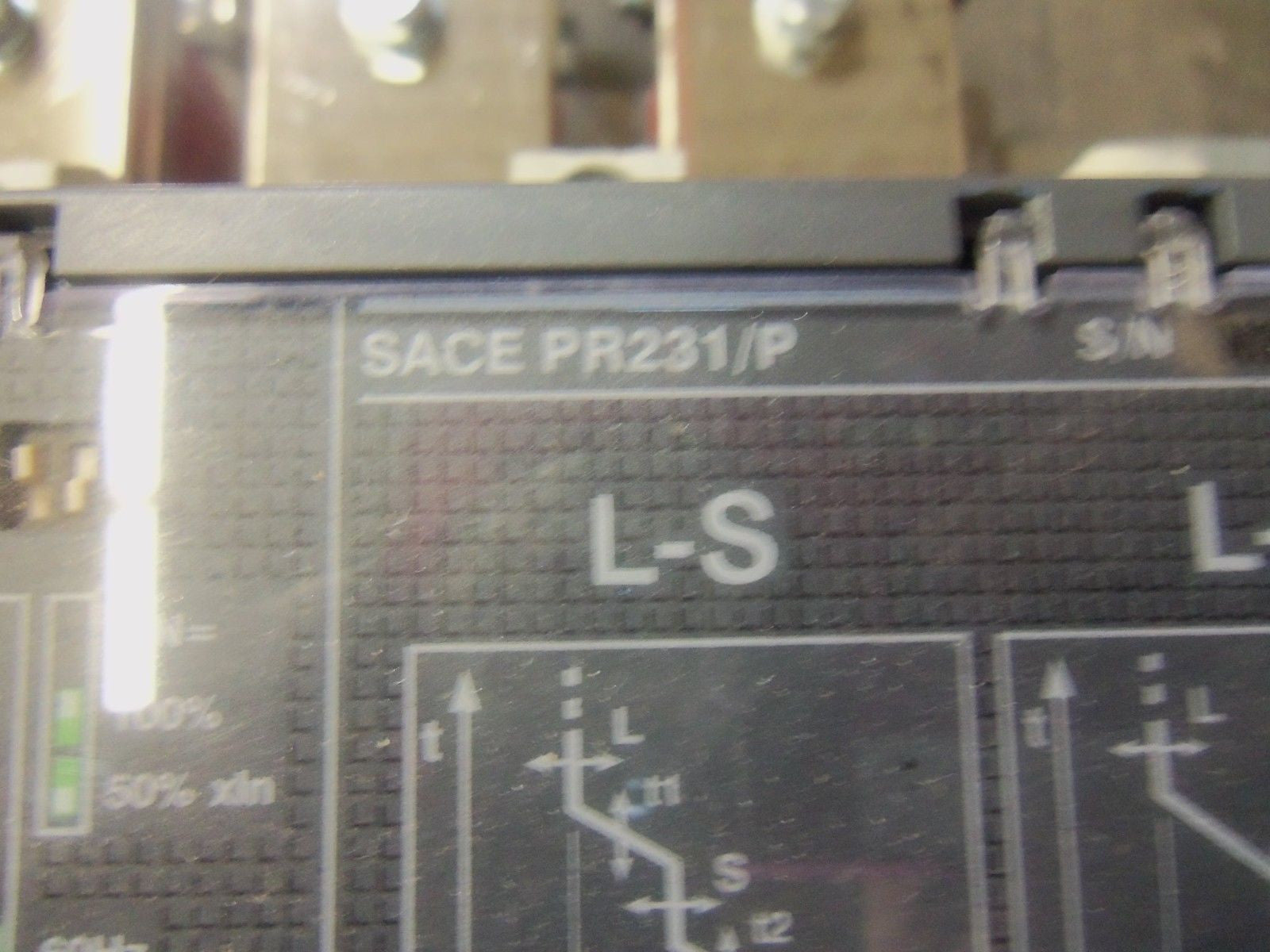 ABB SACE PR231/P W/ BK15494 P4KLAM04006 *NEW NO BOX*