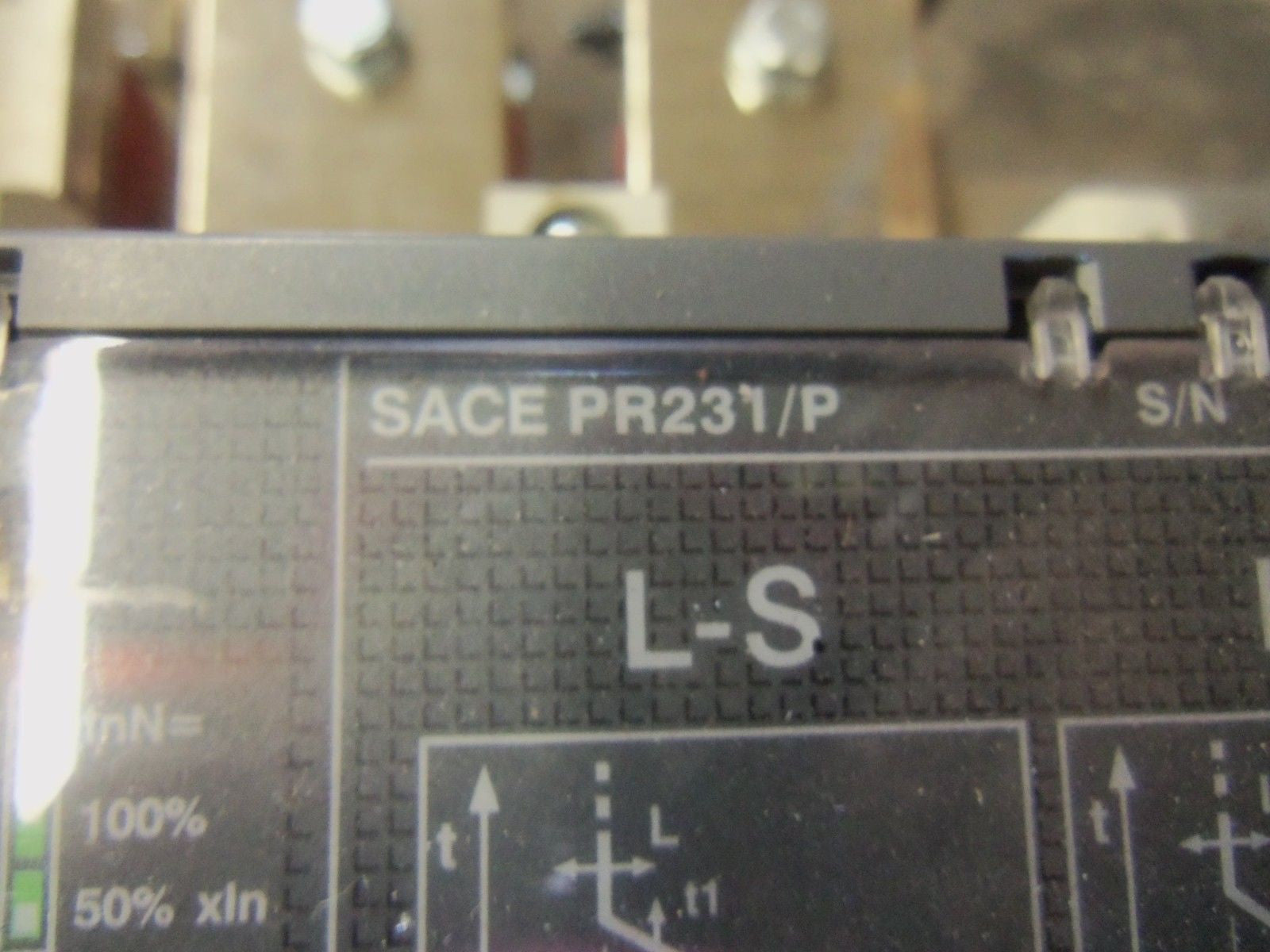 ABB SACE PR231/P W/ BK15494 P4KLAM04005 *NEW NO BOX*
