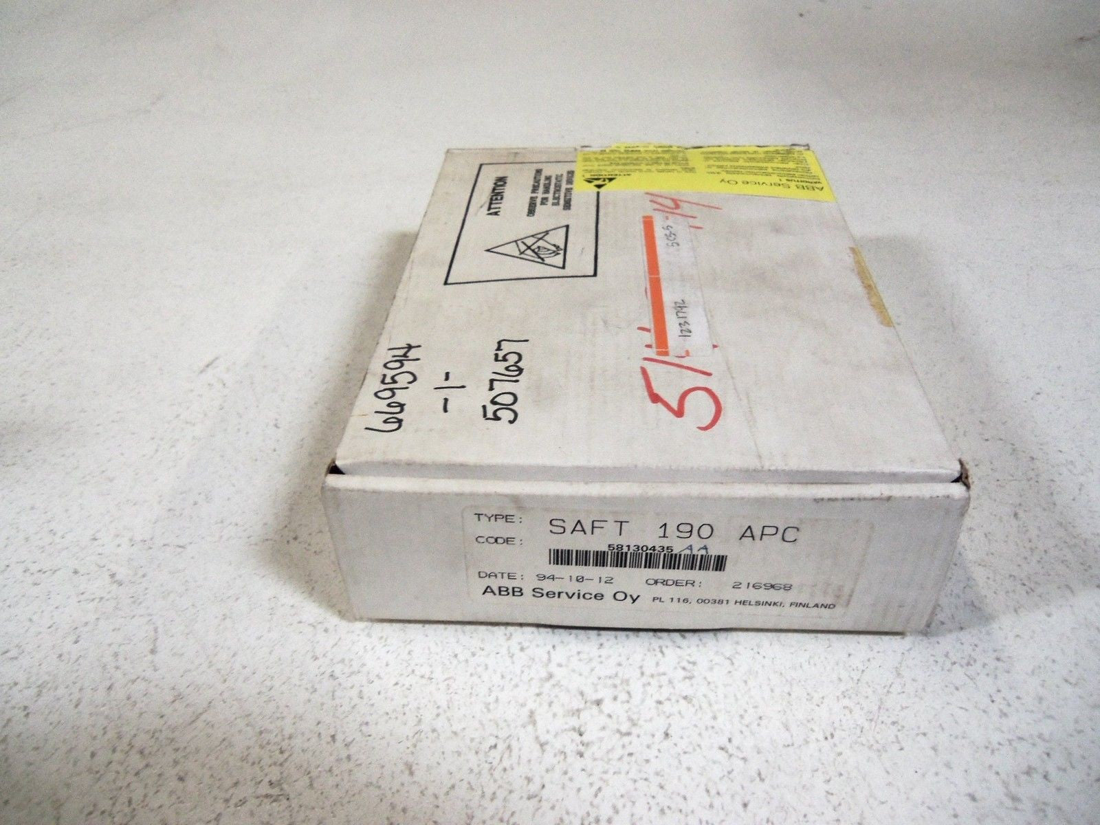 ABB SAFT-174-TBC TERMINAL BLOCK BOARD *NEW IN BOX*