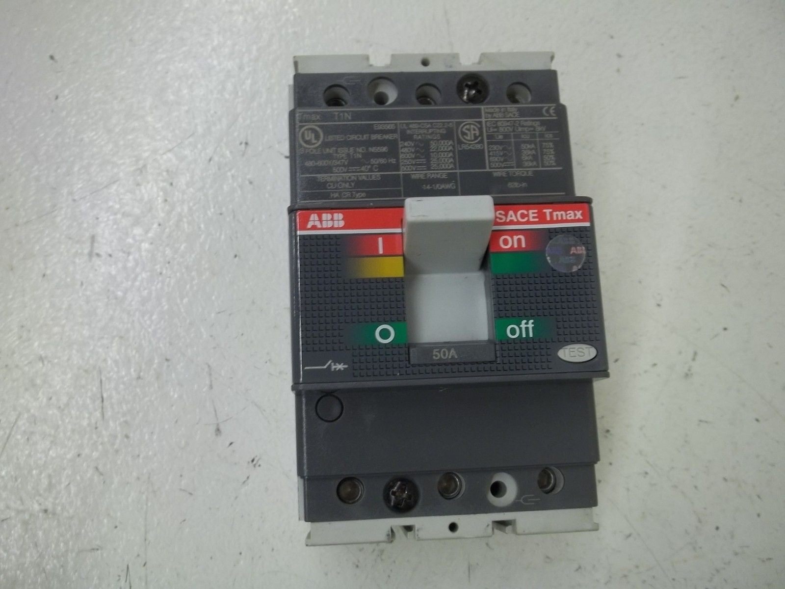 ABB T1N050TL CIRCUIT BREAKER *NEW IN BOX*