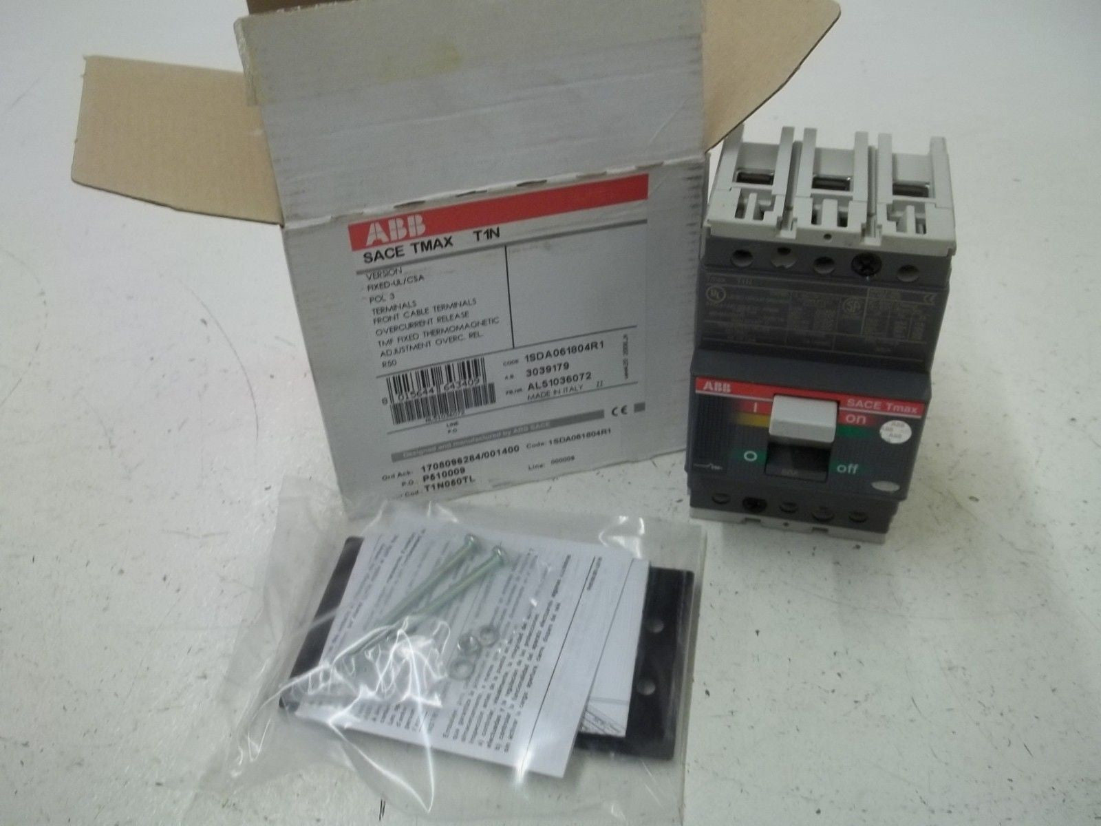 ABB T1N050TL CIRCUIT BREAKER *NEW IN BOX*