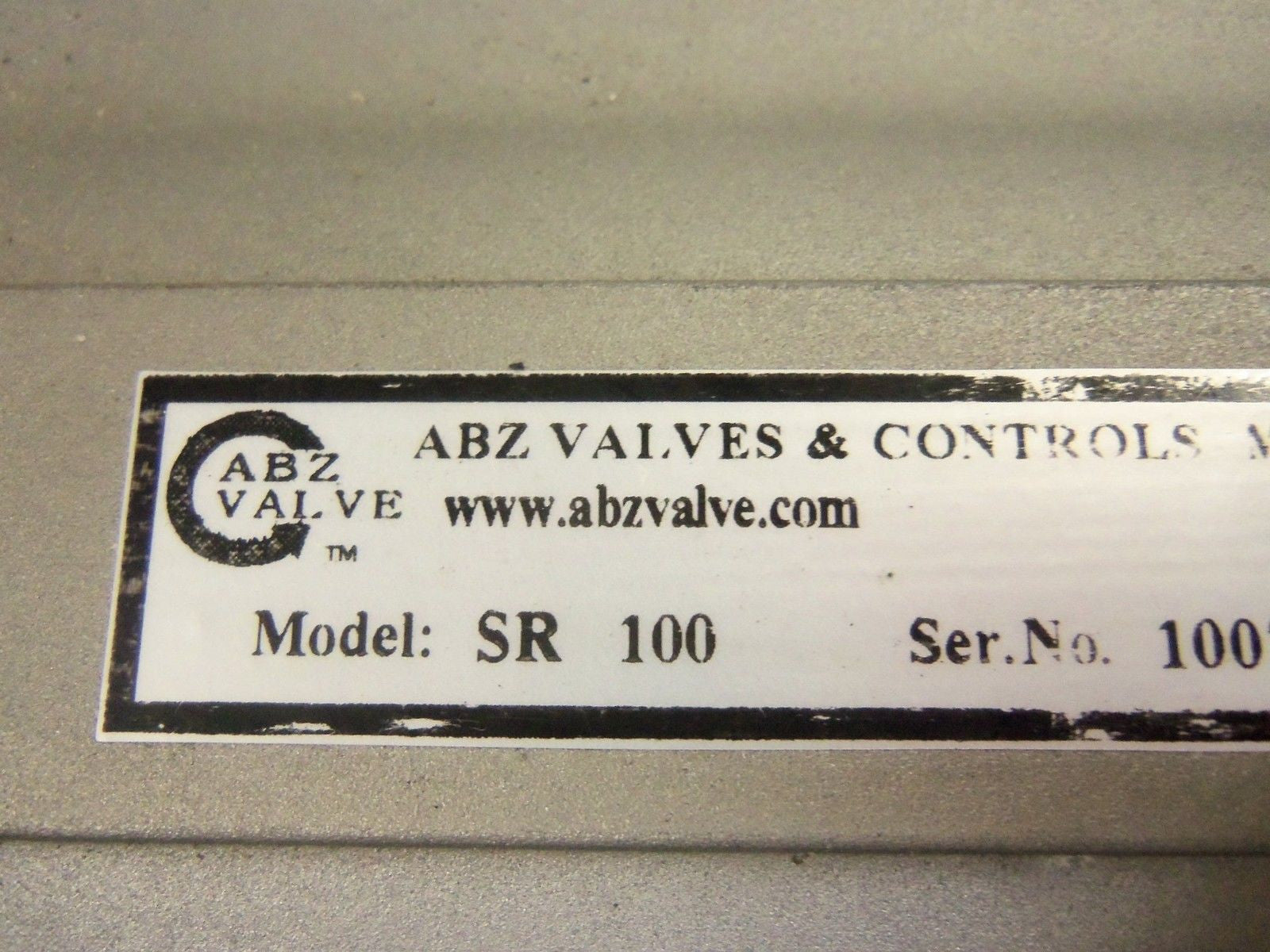 ABZ SR100 PNEUMATIC ACTUATOR BUTTERFLY VALVE *NEW NO BOX* MRO Global