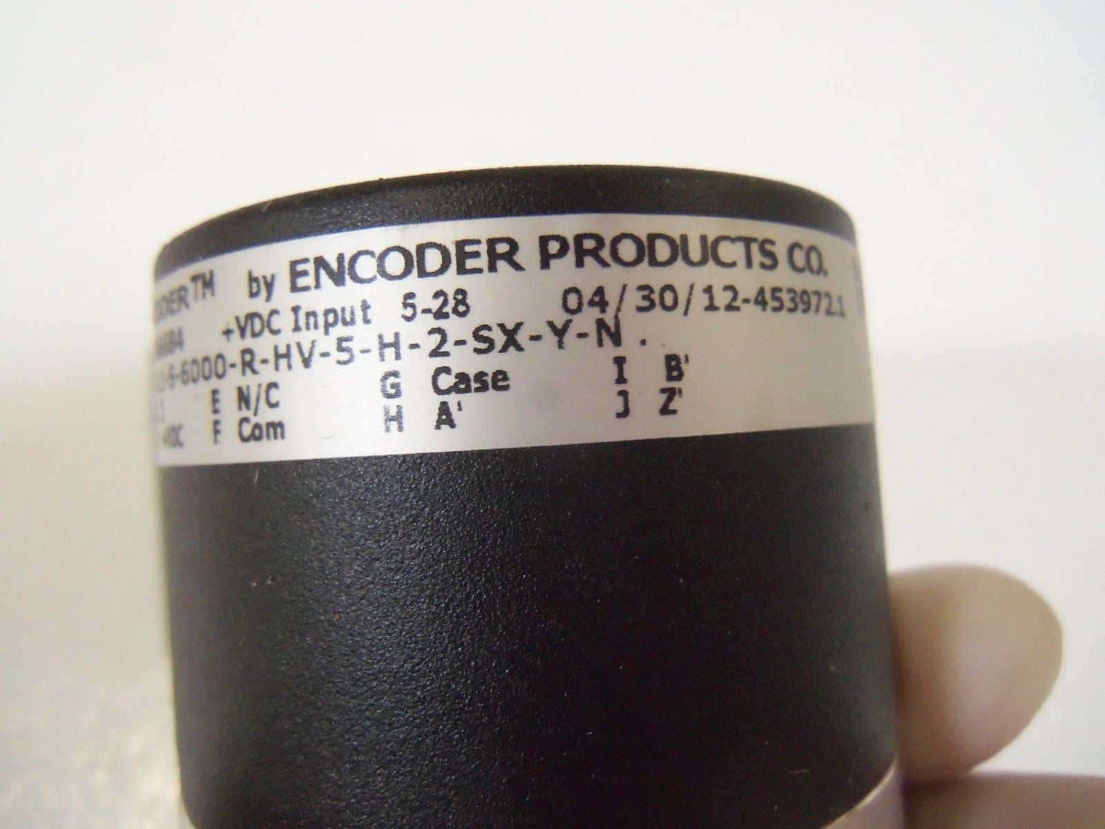 ACCU-CODER 702-11-S-6000-R-HV-5-H-2-SX-Y-N ENCODER  *USED*