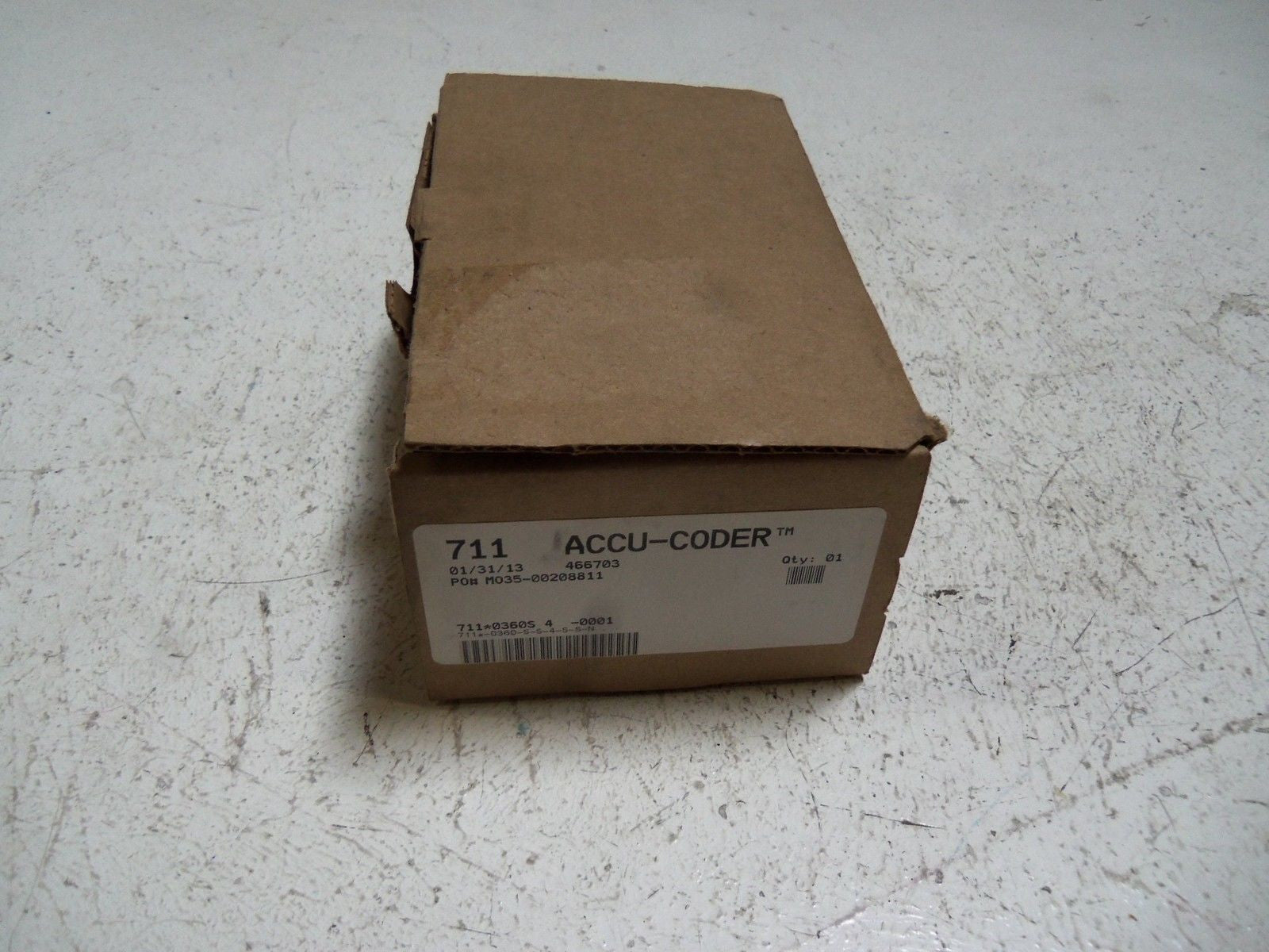 ACCU-CODER 711-0360-S-S-4-S-S-N ENCODER *NEW IN BOX*
