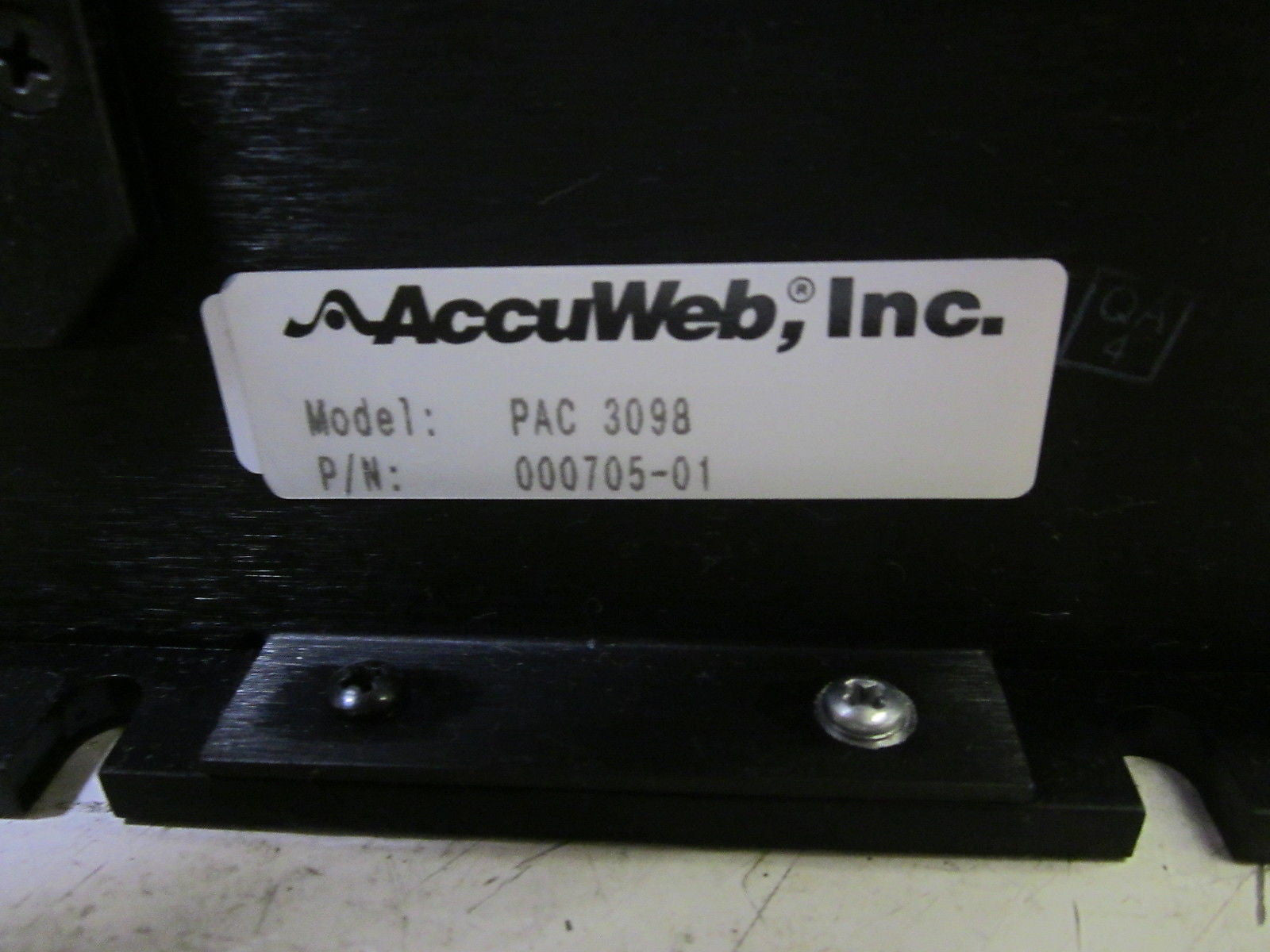 ACCUWEB, INC. PAC 3098 POWER SUPPLY *USED*