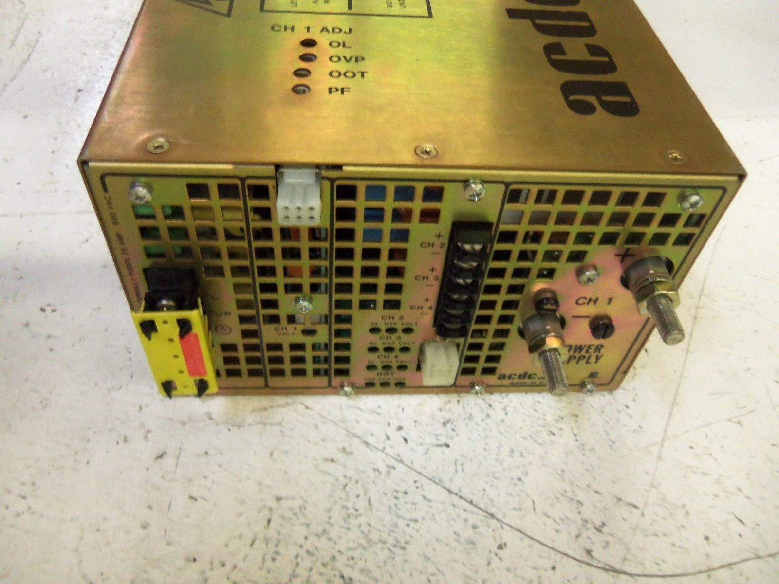 ACDC REV804B-2339-0000 POWER SUPPLY *USED*