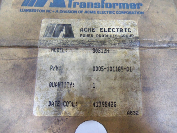 ACME ELECTRIC 0005-101165-01 *NEW IN BOX*