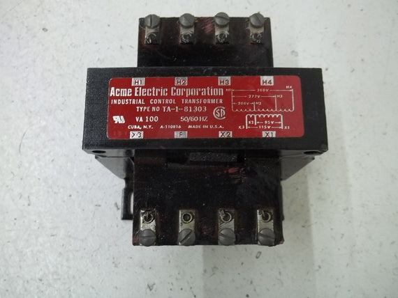 ACME ELECTRIC CORPORATION TA-1-81303 TRANSFORMER *USED*