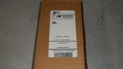 ACME ELECTRIC DR5262I *NEW IN BOX*